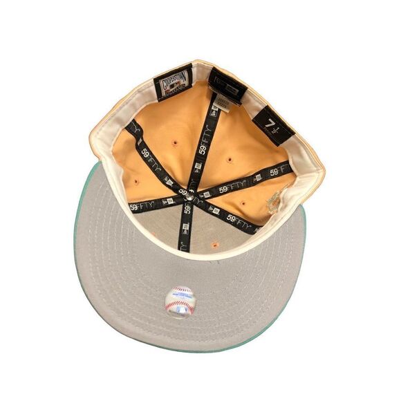 New Era Los Angeles Angels 59FIFTY Fitted Hat Cap Size 7 1/2 - Picture 4 of 4